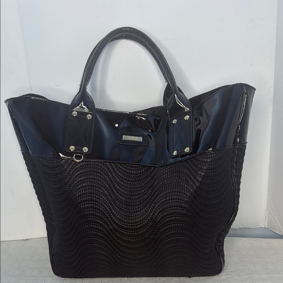 Versace fragrances Black Tote Bag - Picture 1 of 9